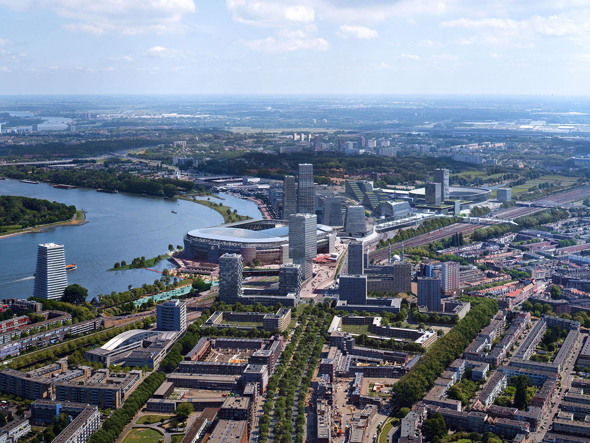 OMA and LOLA revise design for Feyenoord Stadium in Rotterdam