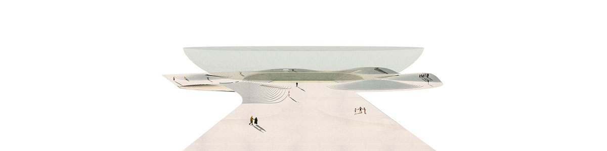 OMA and LOLA revise design for Feyenoord Stadium in Rotterdam