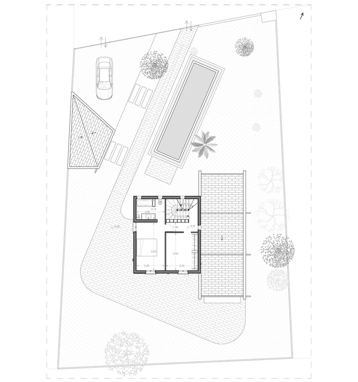 Koulas Residence in Cyprus refers to Koulas' medieval watchtowers with its vertical compact volume