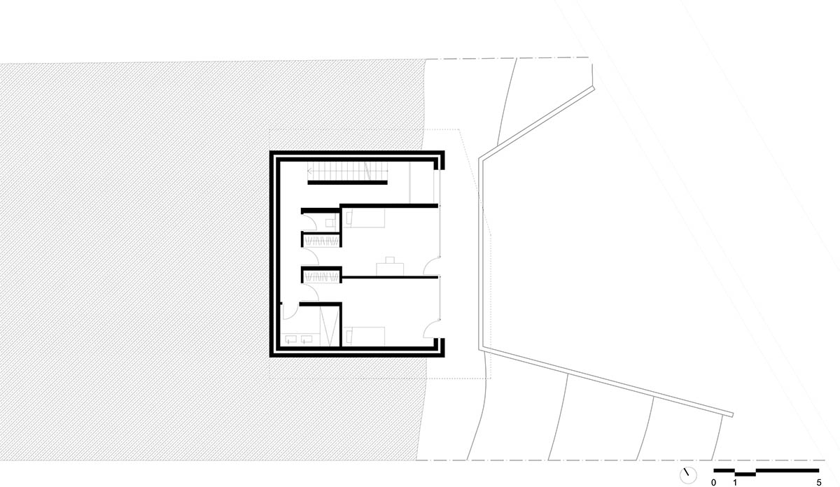Studio Hertweck designs R&ouml;hrig House with continuous terrace towards the valley in Germany