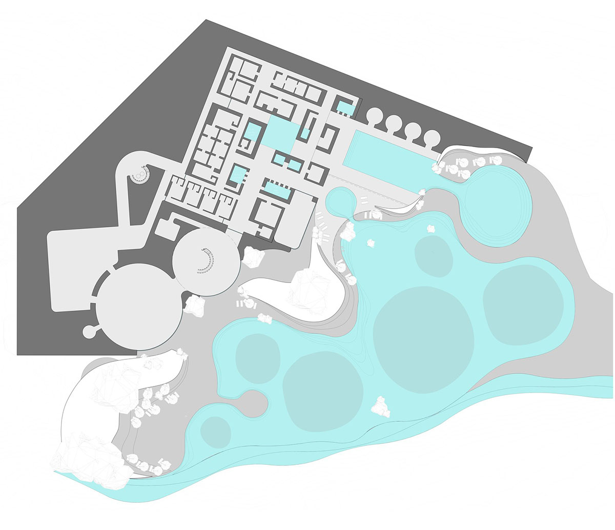 GAD creates carved-out spaces for spa hotel on an abandoned quarry in Cappadocia, Turkey