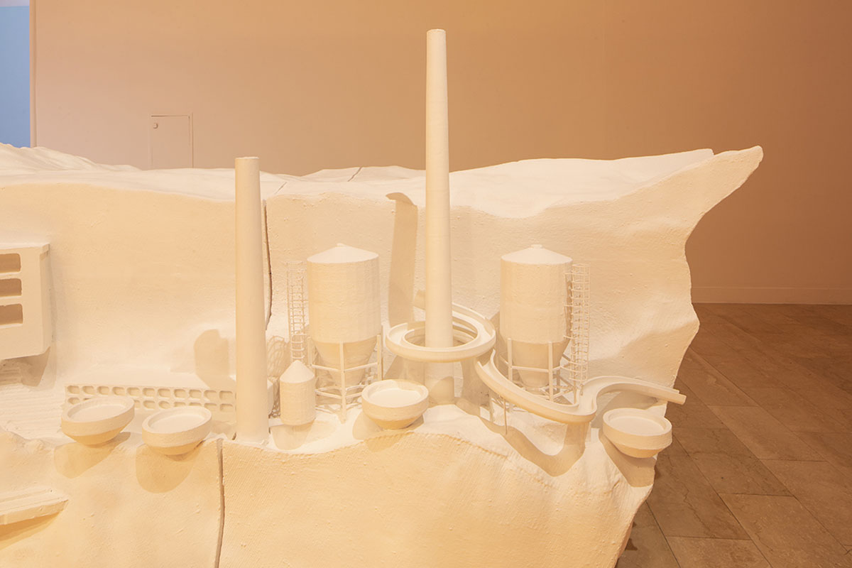 Serbian Pavilion's copper-clad exhibition looks at present and the future of industrial towns