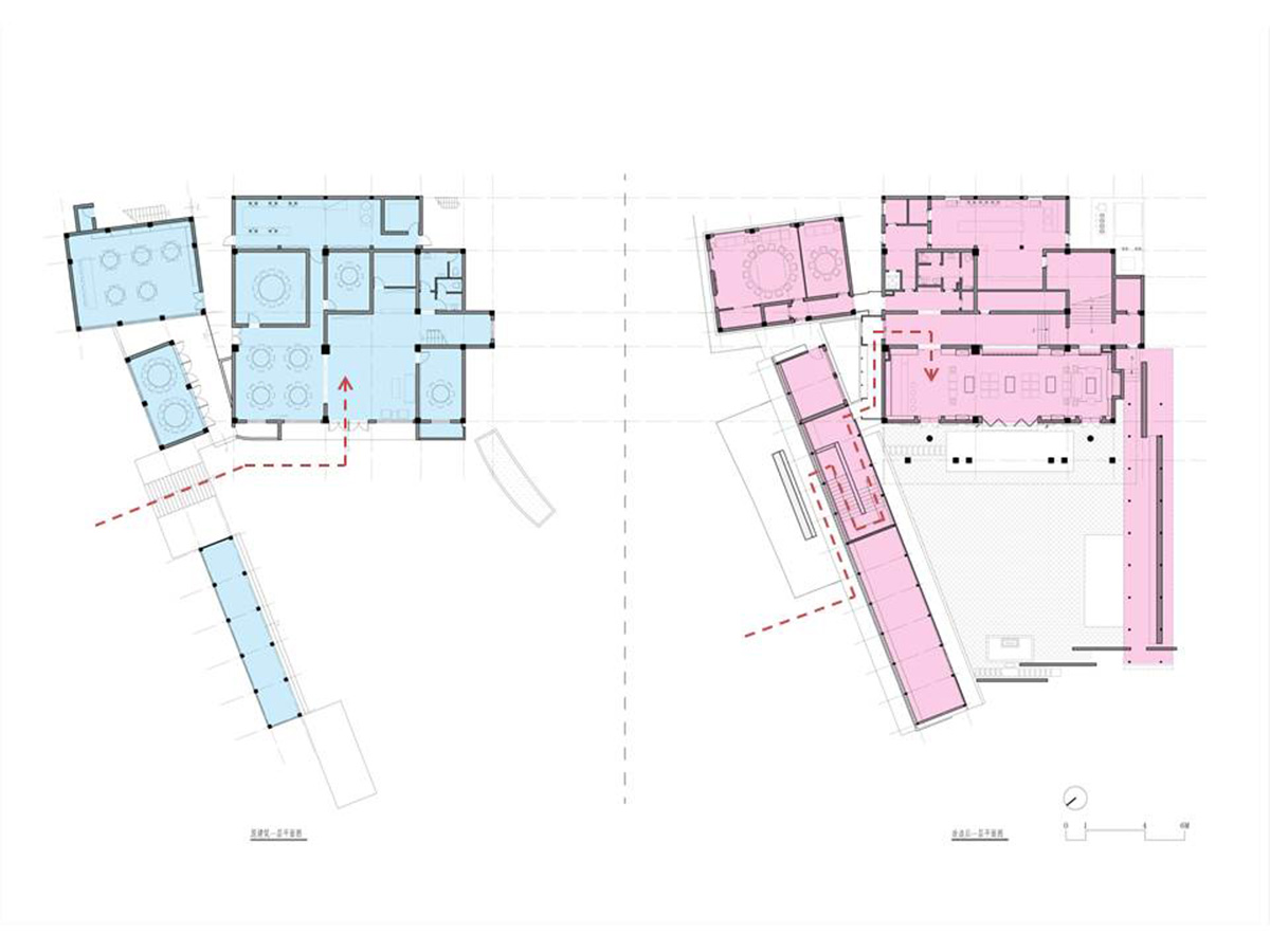 Continuation Studio converts old farmhouse into a boutique hotel dressed with ancient wood