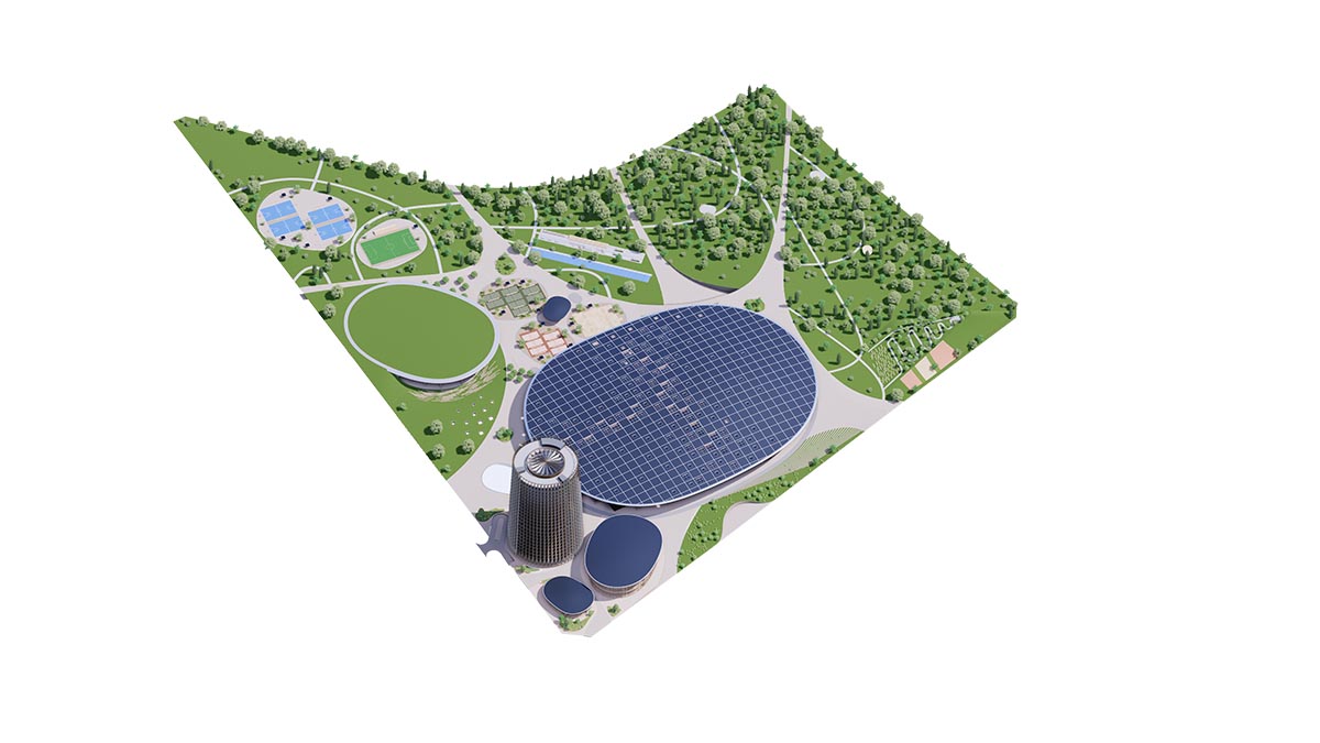 MVRDV unveils design for National Badminton Training Centre complex in China 