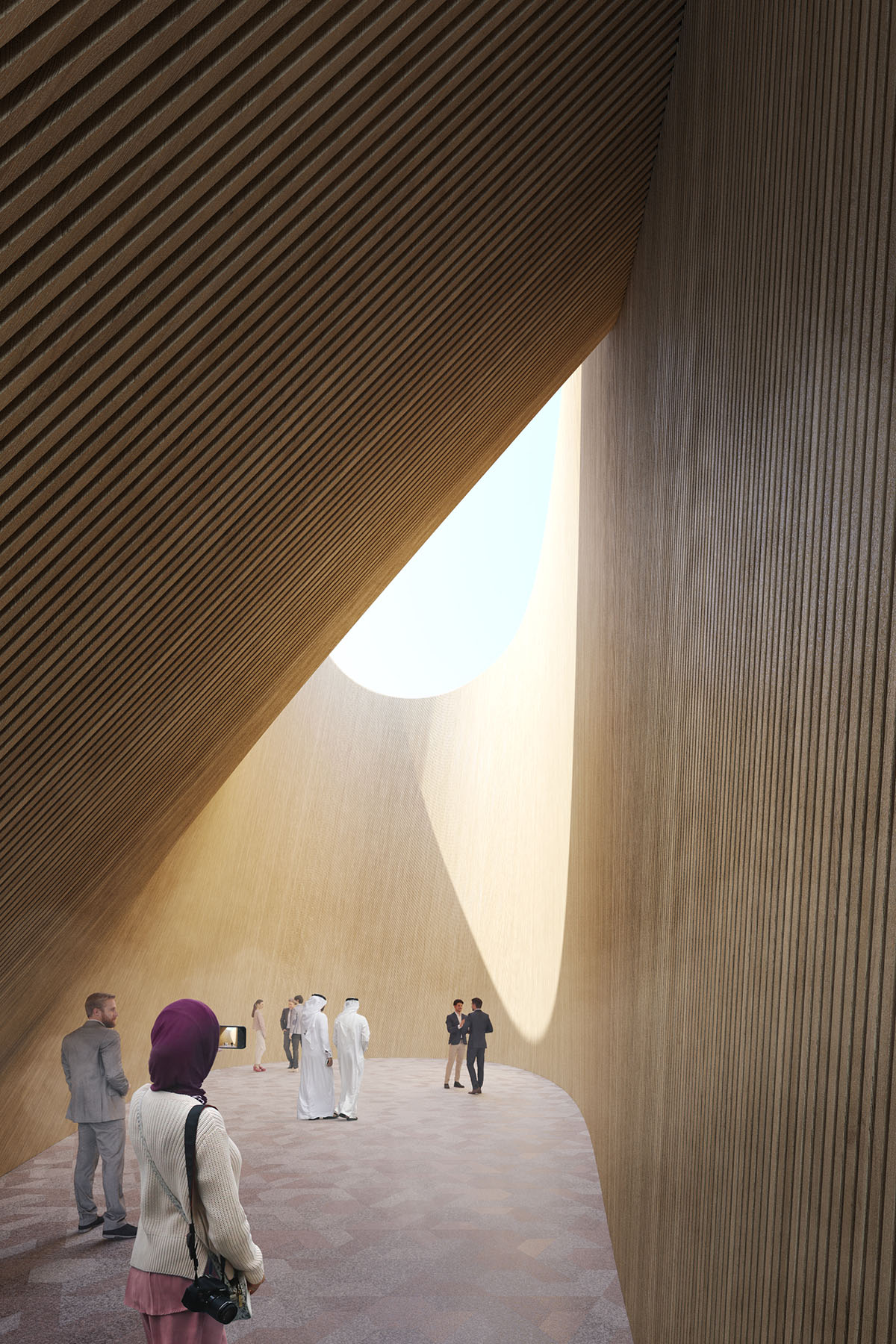 JKMM Architects' sustainable Finland Pavilion tops out at Dubai Expo 2020