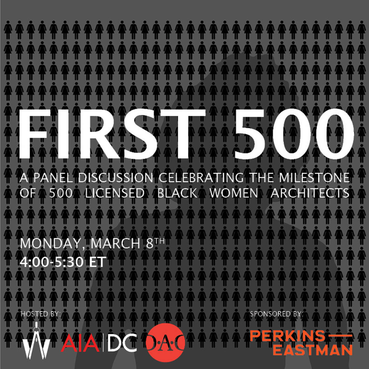 Celebrating First 500 Black Women Architects - Webinar on March 8