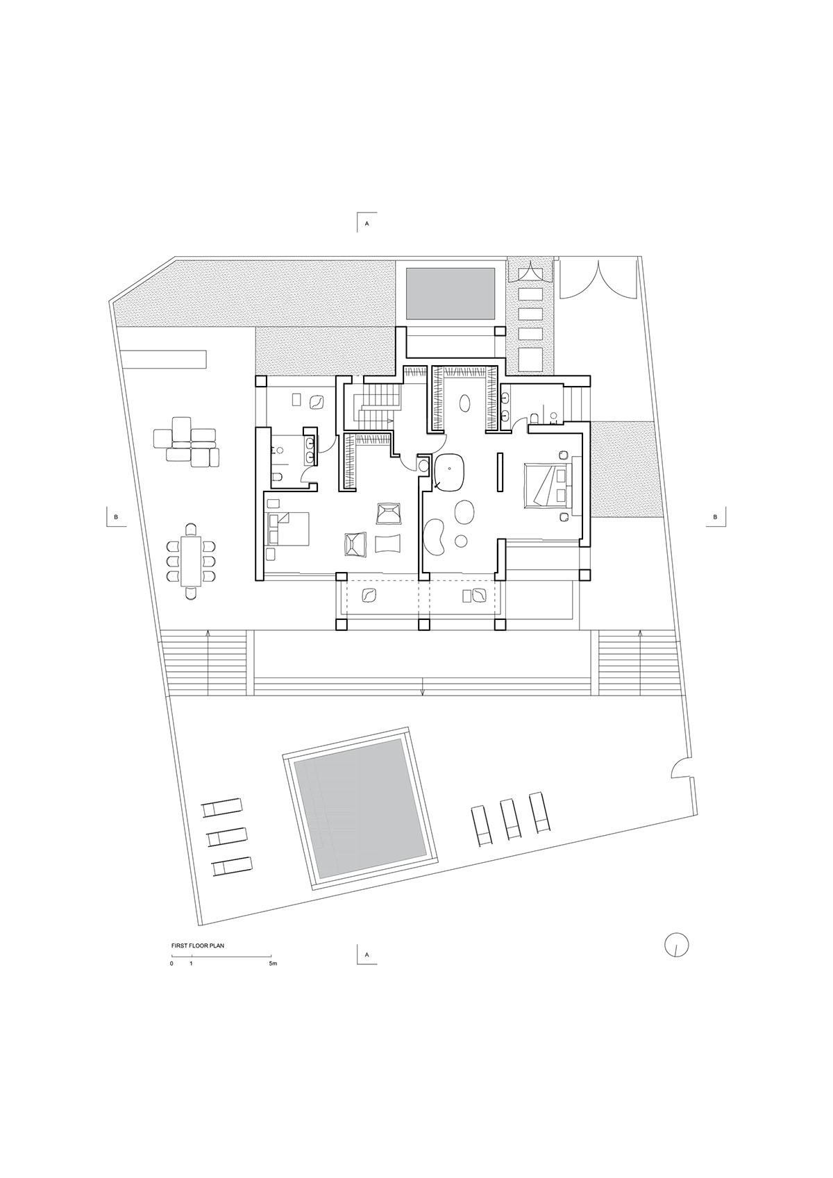 Simple Architecture renovates old house with gridded fa&ccedil;ade in Bulgaria
