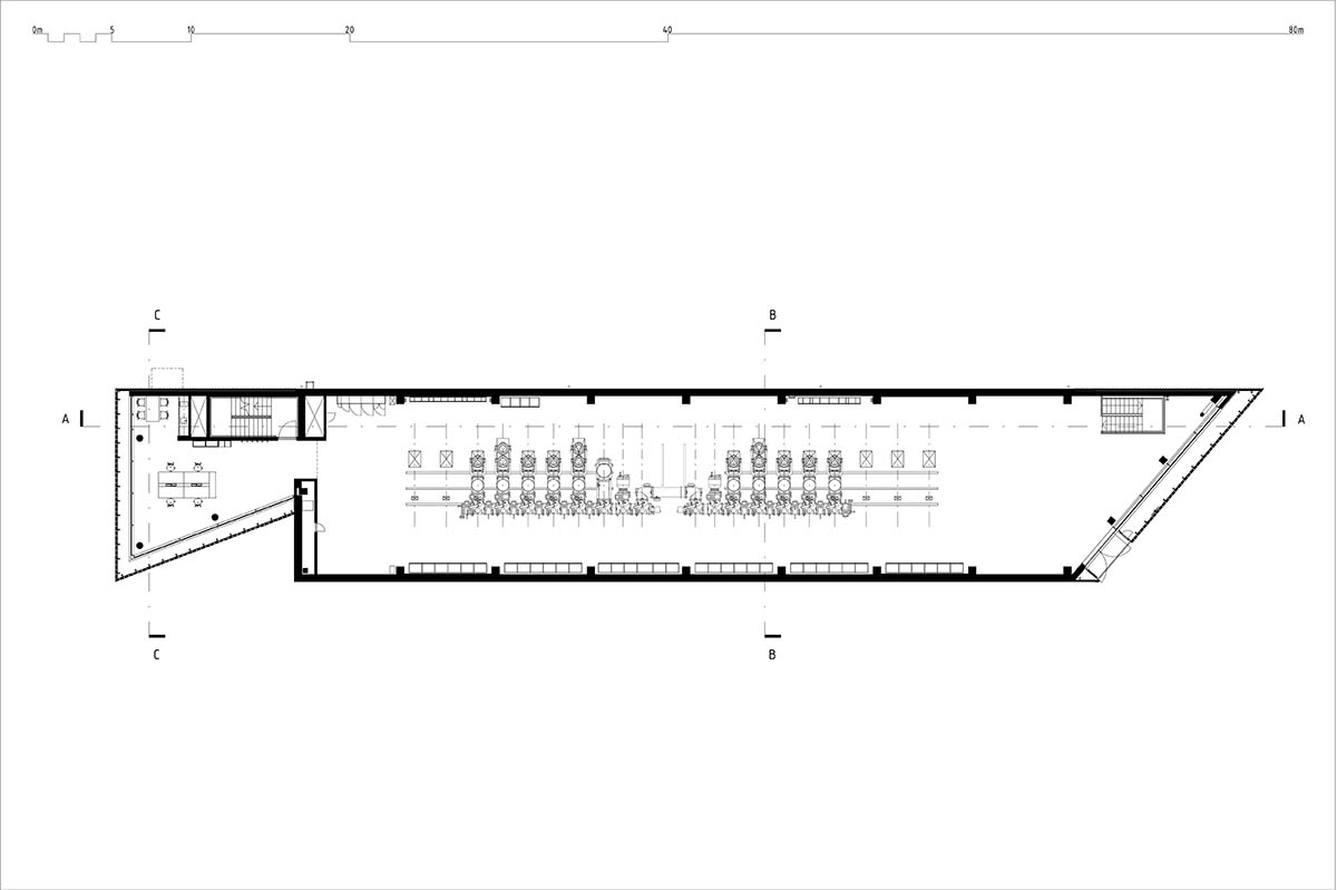 Kivinen Rusanen Architects built a substation featuring a patterned brick façade