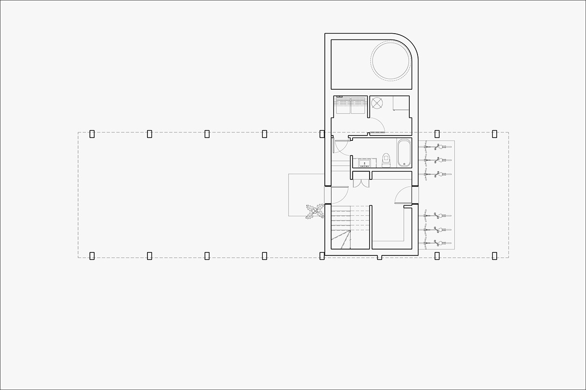 Residence Chez Léon by Quinzhee Architecture evokes the nostalgia of a 