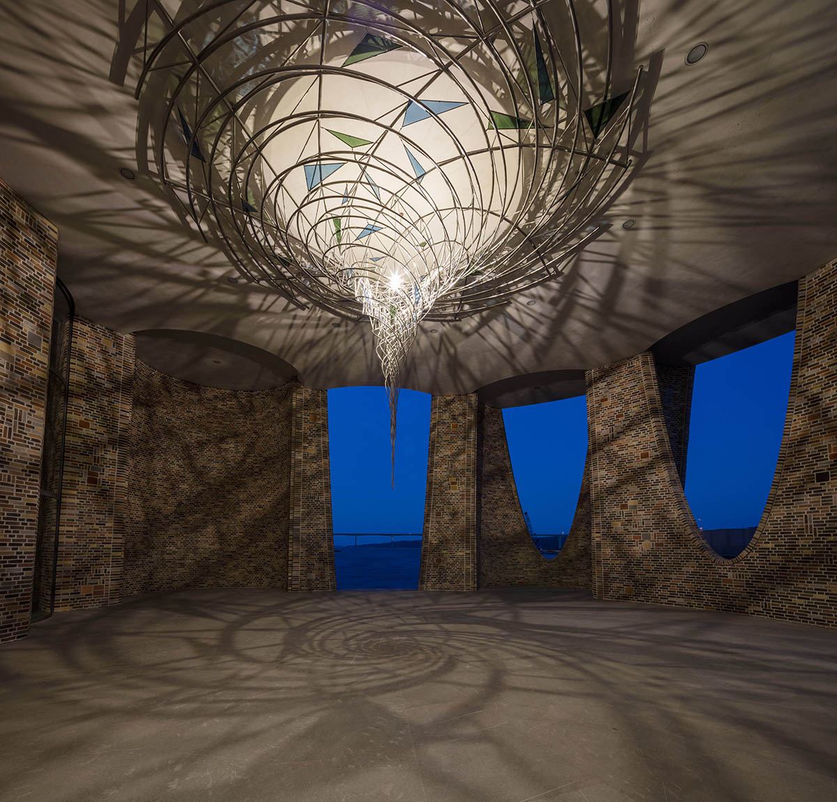 Artist Olafur Eliasson completes his first building with cave-like appearance in Denmark