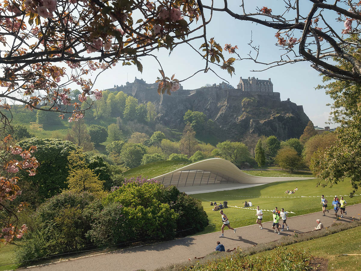Concept designs unveiled for Ross Pavilion Design In Edinburgh