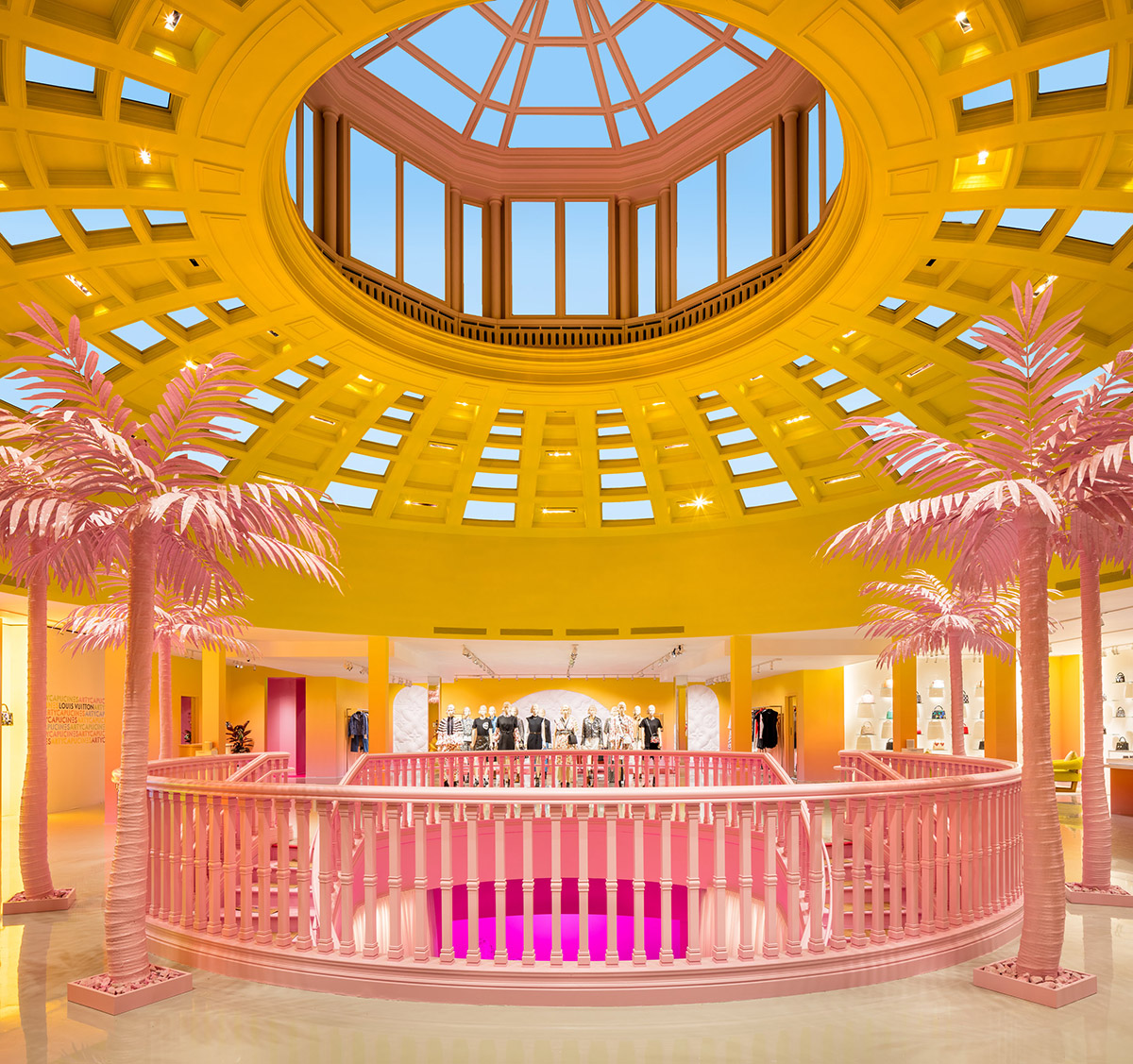 Louis Vuitton Beverly Center store, United States
