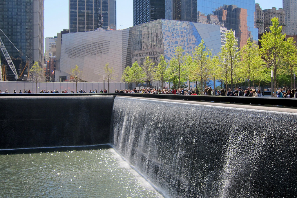 16 years later, the city unveiled a new memorial for 9/11