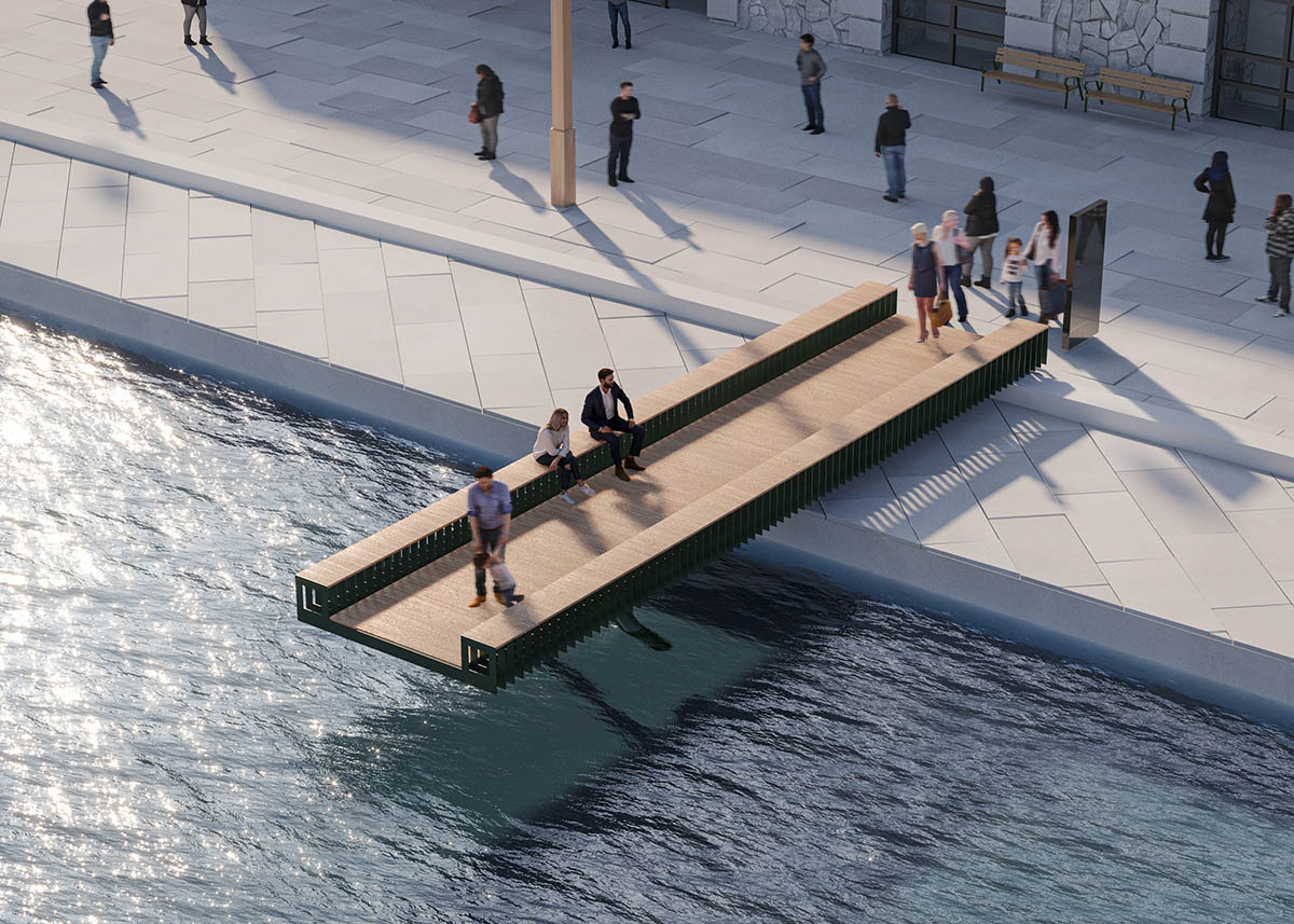 CRA reveals design for floating kinetic structures against the Po River’s recurring floods 