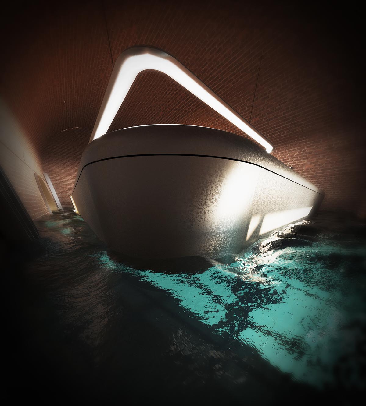 CRA reveals design for floating kinetic structures against the Po River’s recurring floods 