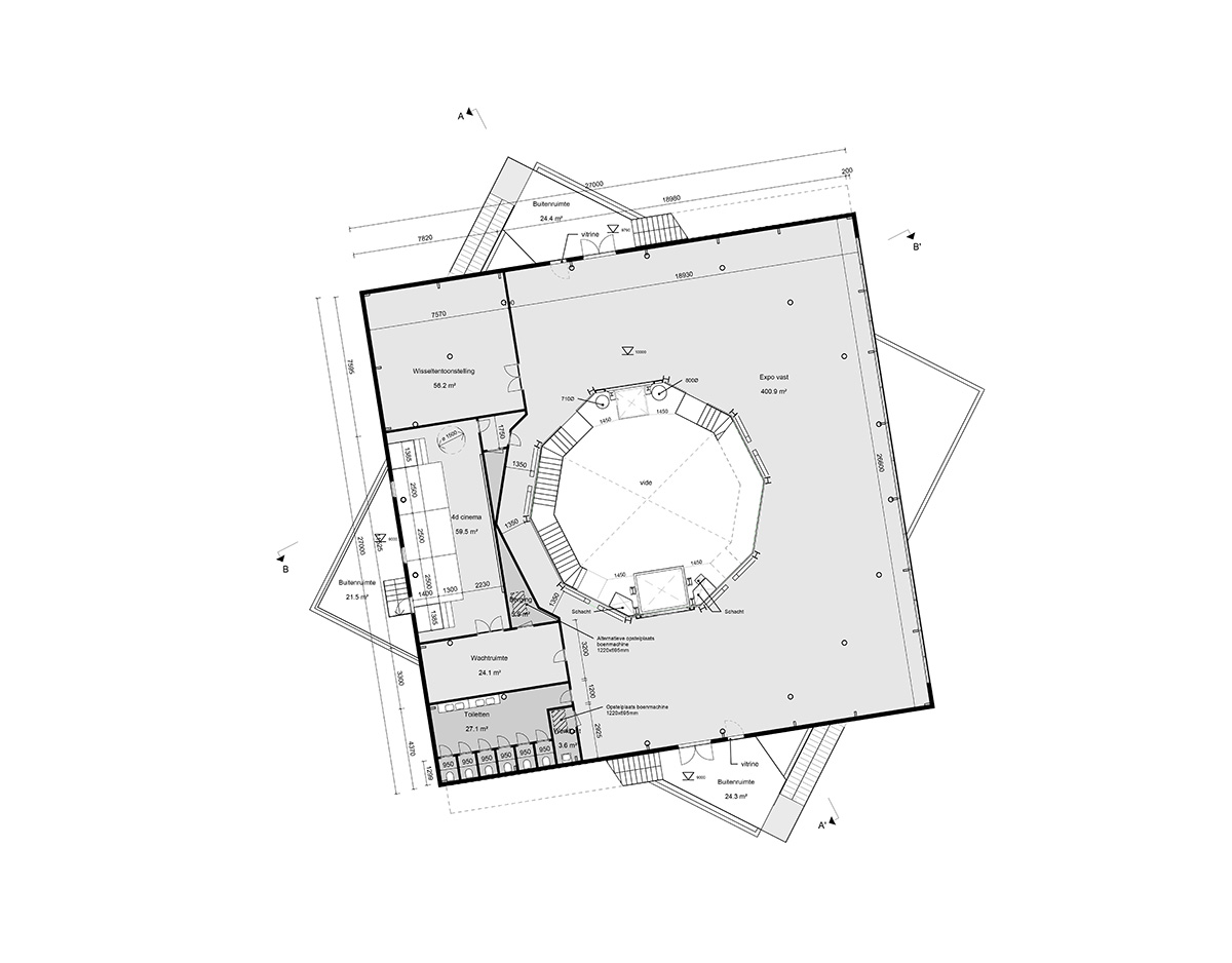 MVRDV's experience centre features rotated volumes offering expansive views in Rotterdam 