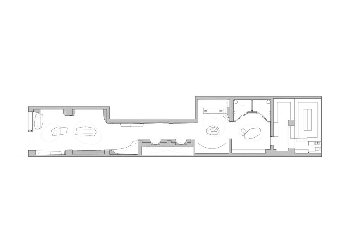 Clap Studio reflects Hawaii's volcanic landscape in ALOHAS flagship store in Barcelona 