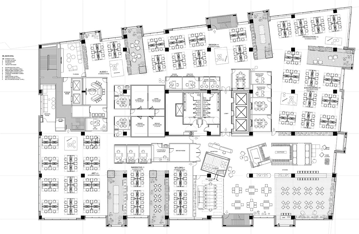 Office interiors by ACDF Architecture create 