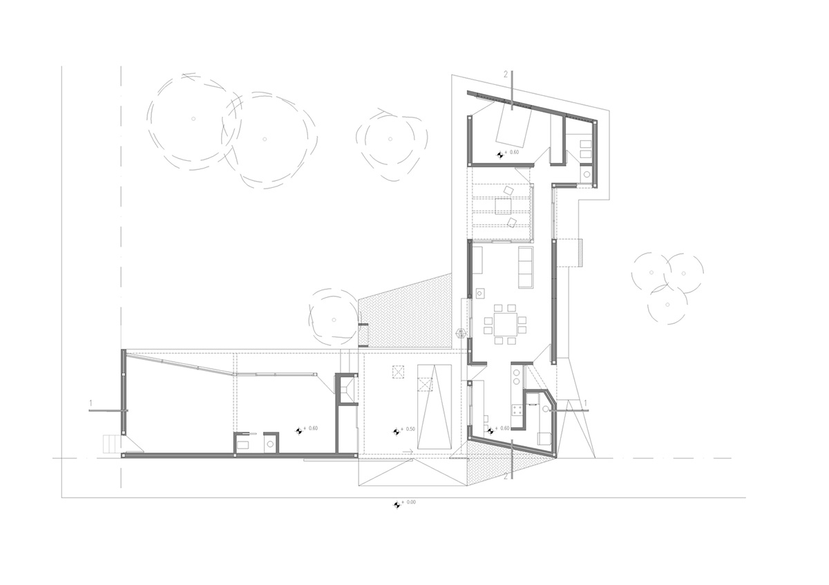 Barq's taller de arquitectura completes brick House - Workshop in Córdoba