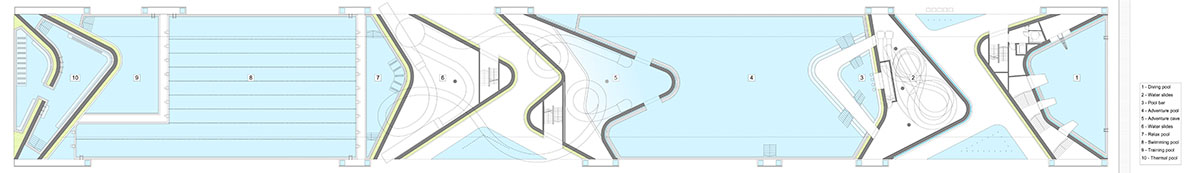 BORD completes aquaticum waterpark in Hungary by combining artistic composition of elements