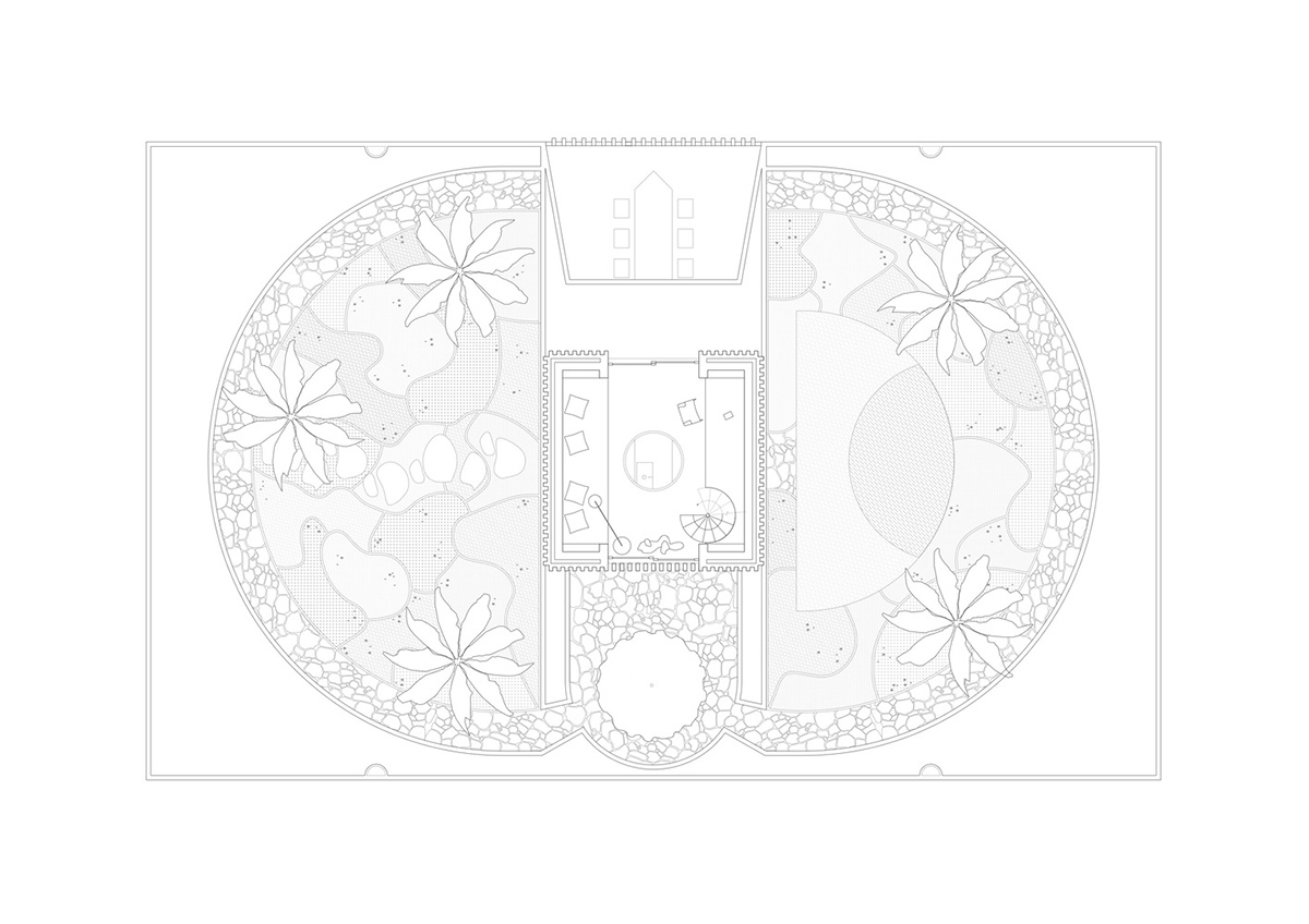 Atelier Matteo Arnone adds spacious brick tower to holiday home in Brazilian forest