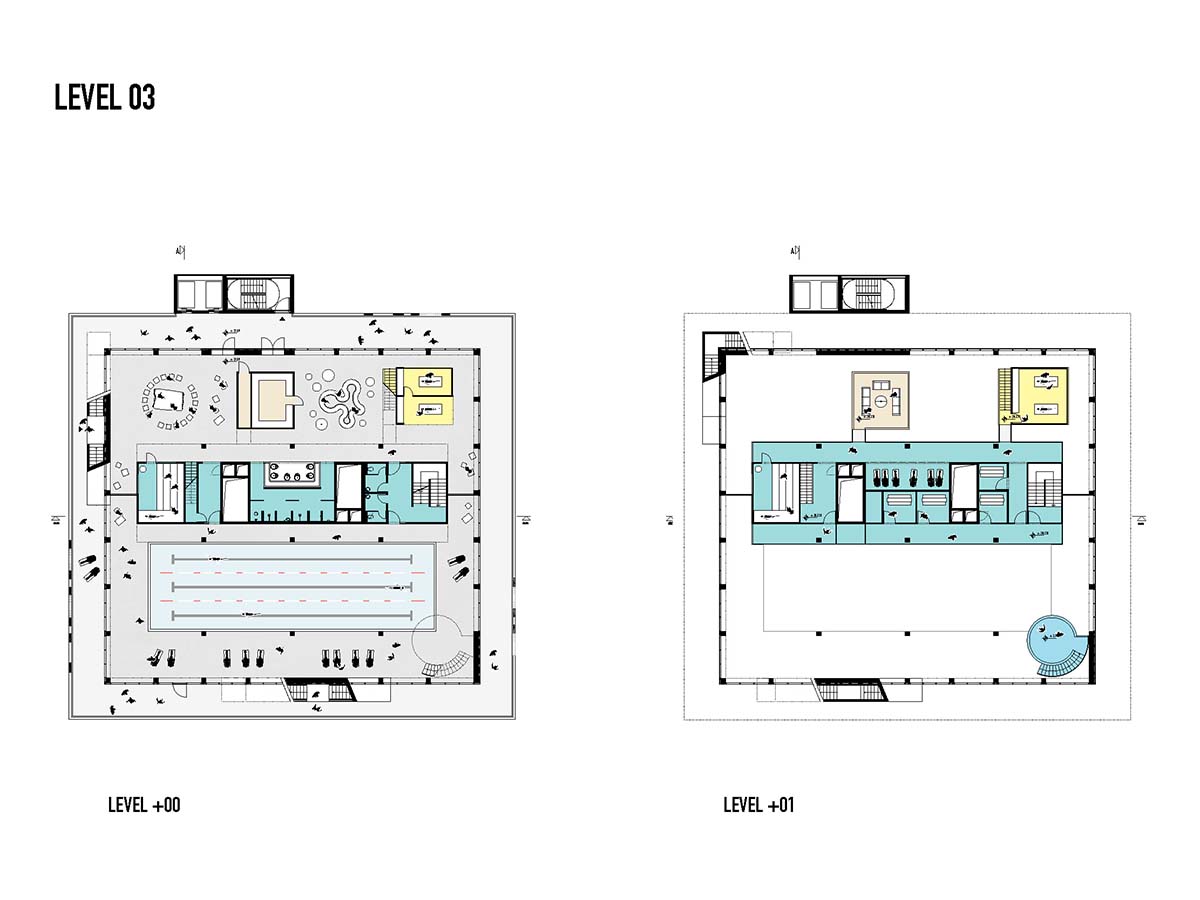 MVRDV's WERK12 building in Munich features expressive art façade addressing to German comics