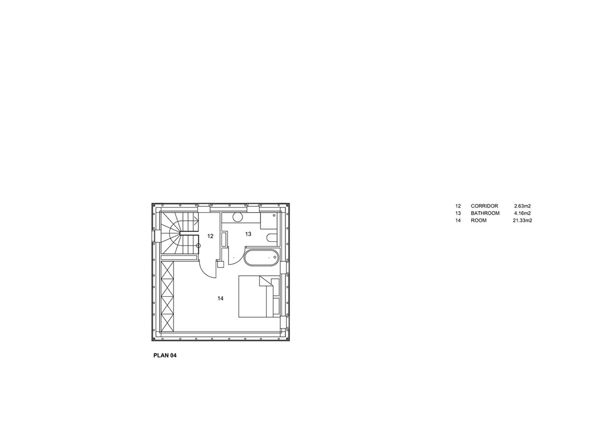 Michał Kucharski and o4 architekci clad old windmill with charred wood in a Polish town 