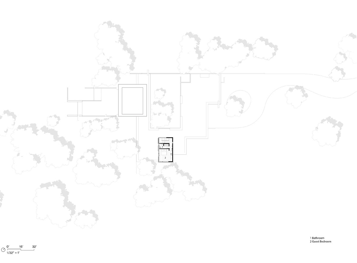 Analog House by Olson Kundig and Faulkner Architects features steel-clad tower on Californian forest