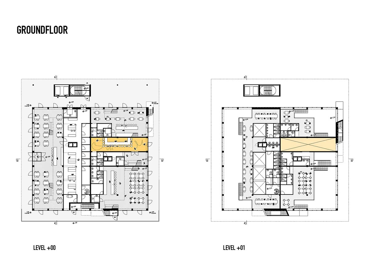 MVRDV's WERK12 building in Munich features expressive art façade addressing to German comics