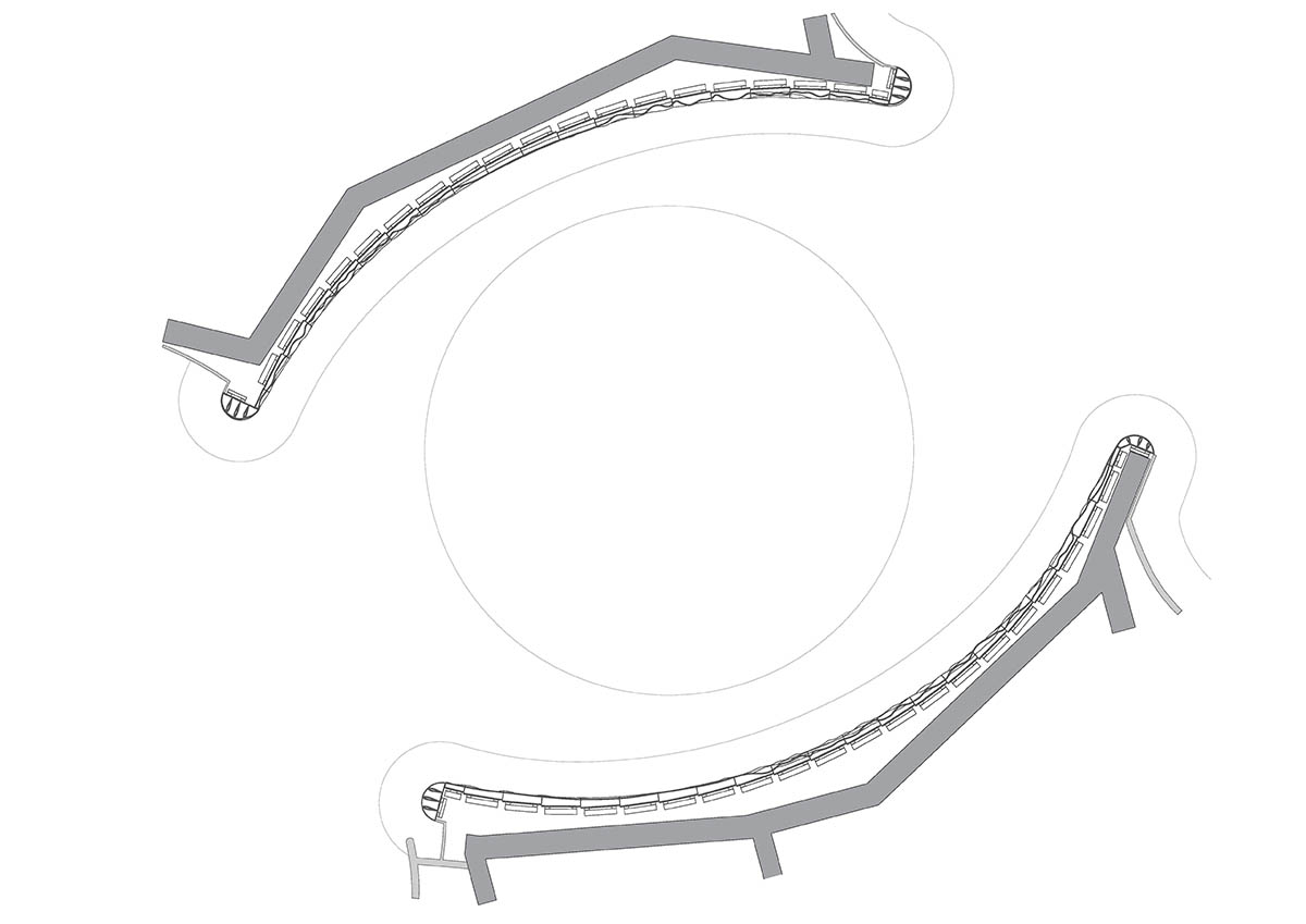 Studio RAP wraps the entrance of a hotel with majestic 3D printed ceramic walls 