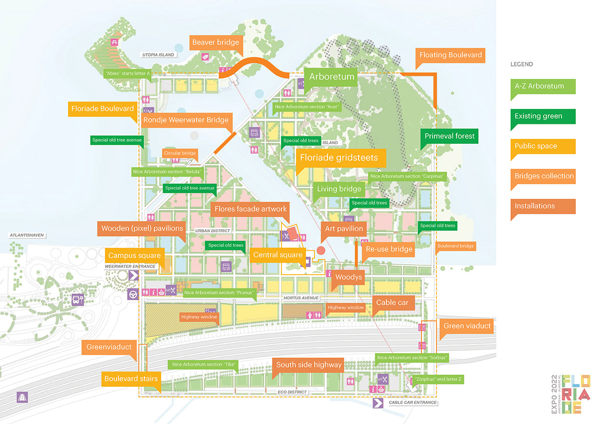 MVRDV's arboretum masterplan for Almere Floriade hosts for once-a-decade horticultural show