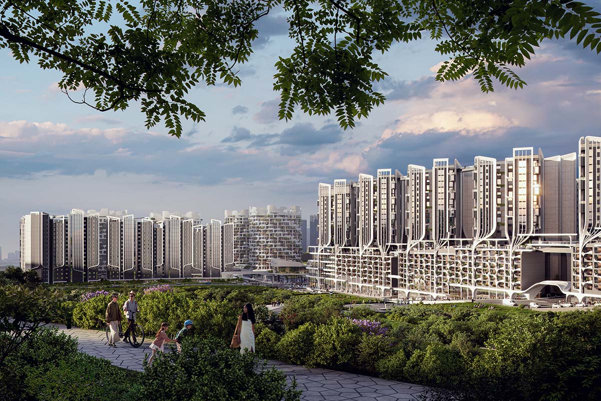 UNStudio releases first-ever biophilic residential concept in Seoul