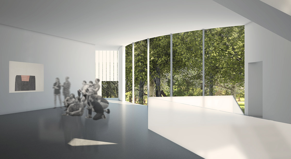 Steven Holl Architects' kite-like Winter Visual Arts Center breaks ground in Lancaster