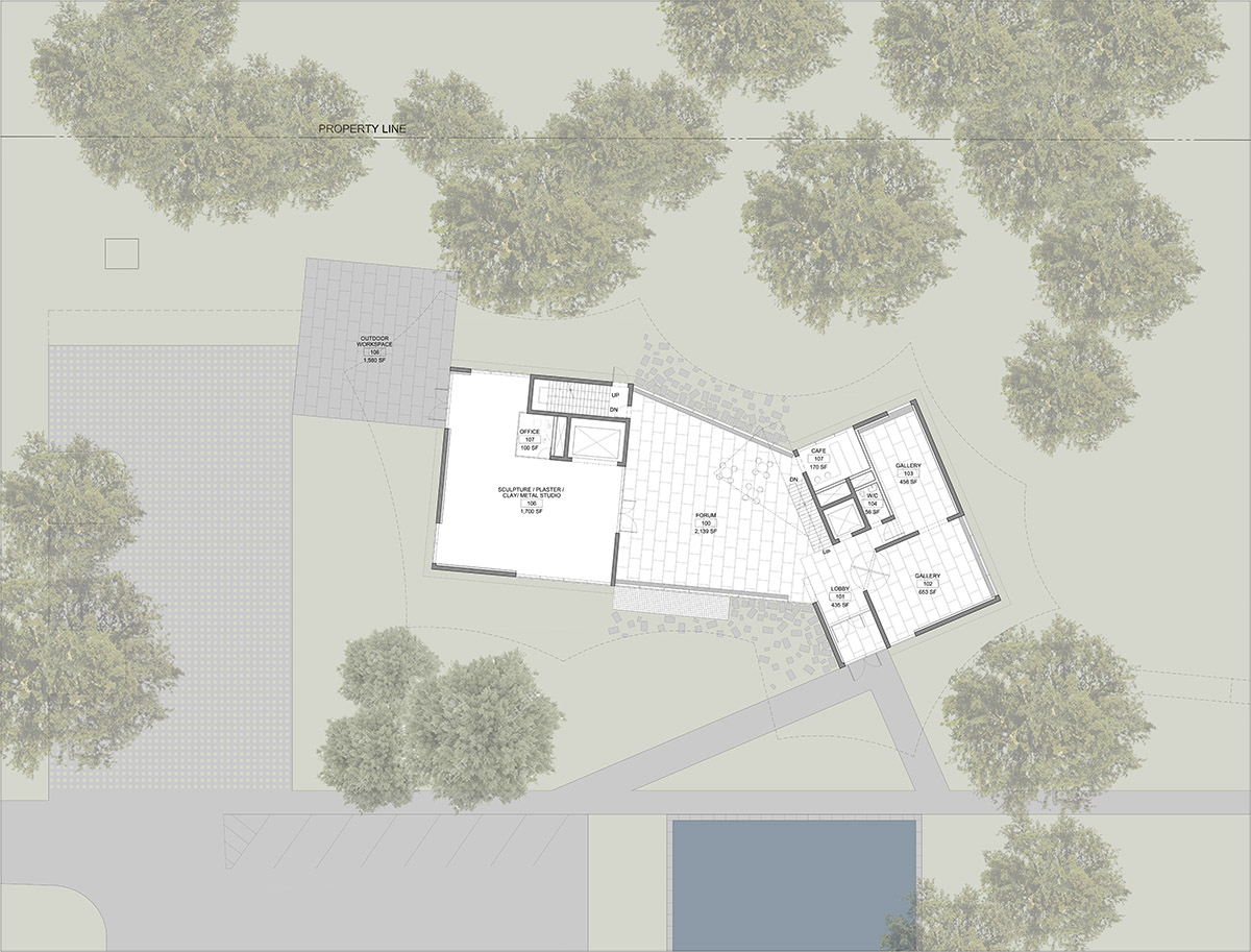 Steven Holl Architects' kite-like Winter Visual Arts Center breaks ground in Lancaster