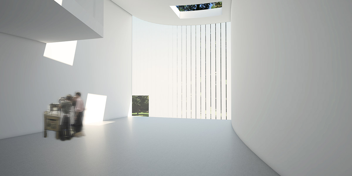 Steven Holl Architects' kite-like Winter Visual Arts Center breaks ground in Lancaster