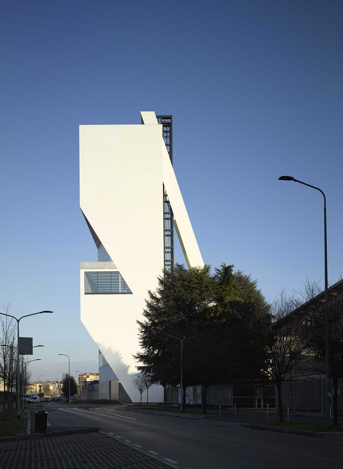OMA opens Fondazione Prada’s Torre art tower in Milan