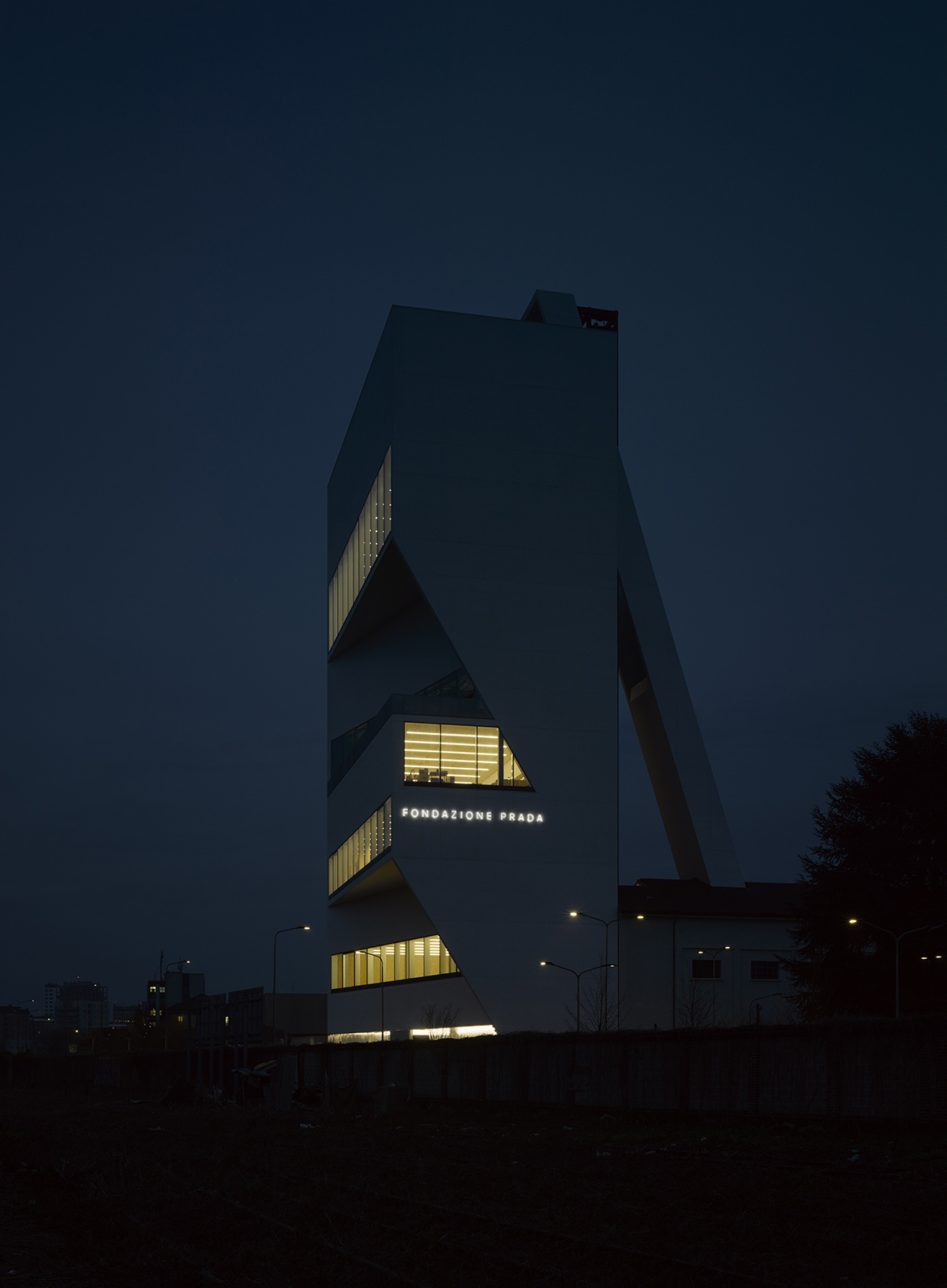OMA opens Fondazione Prada’s Torre art tower in Milan