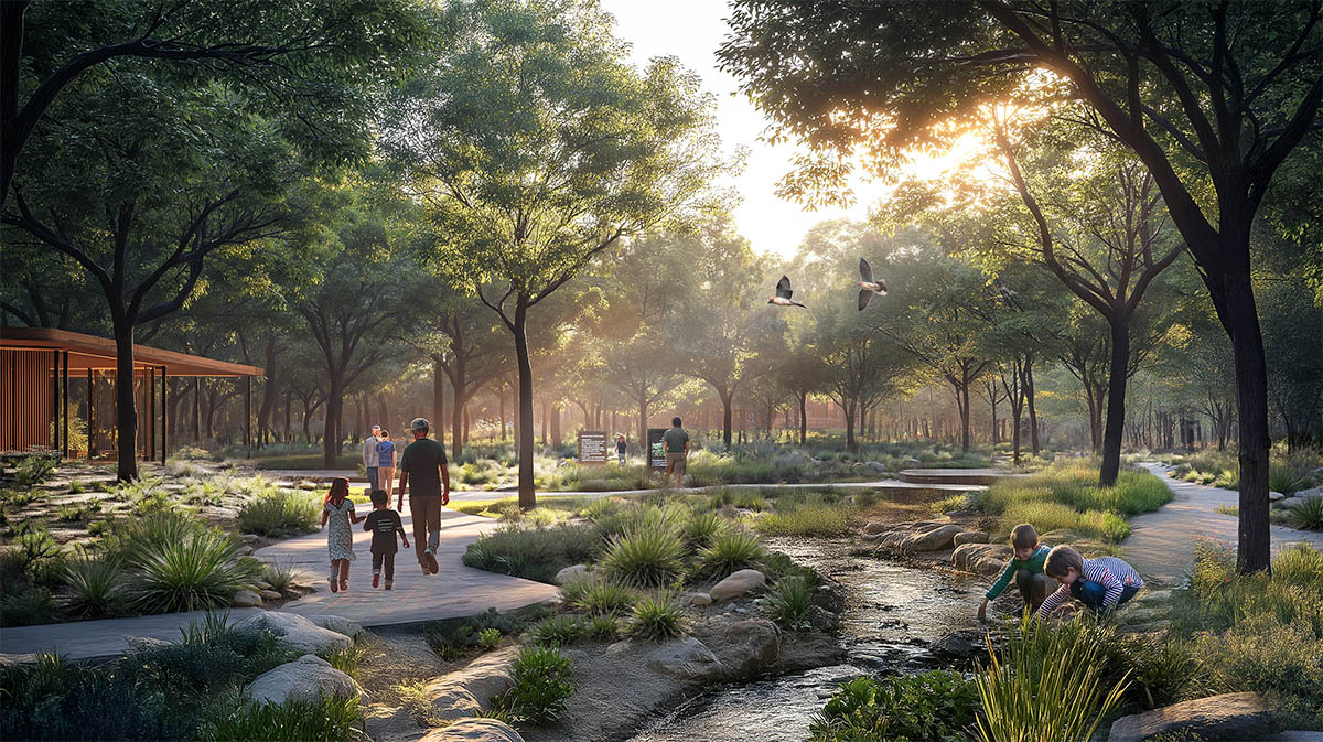 Gensler unveils a vision for Baghdad Sustainable Forests masterplan, fostering urban resilience 