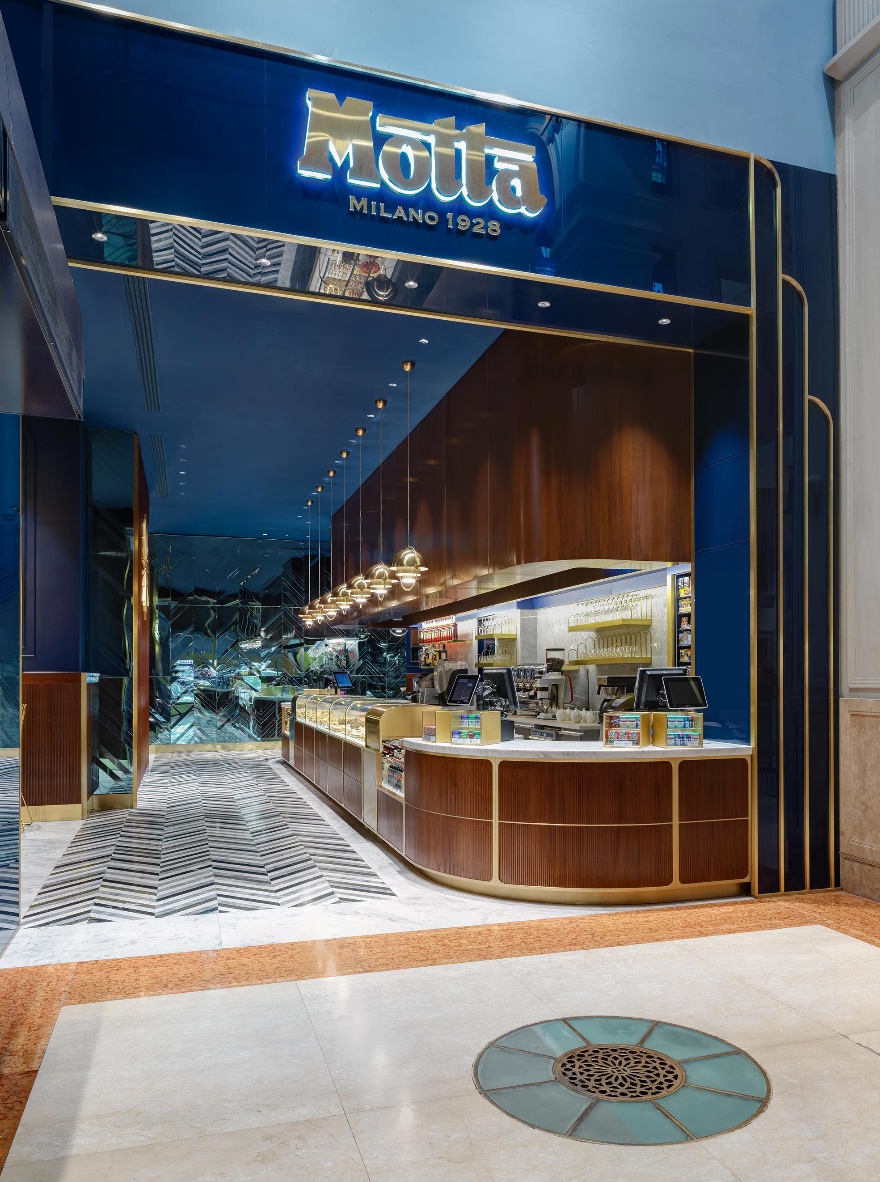 Inspirational interior design for Motta Milano 1928