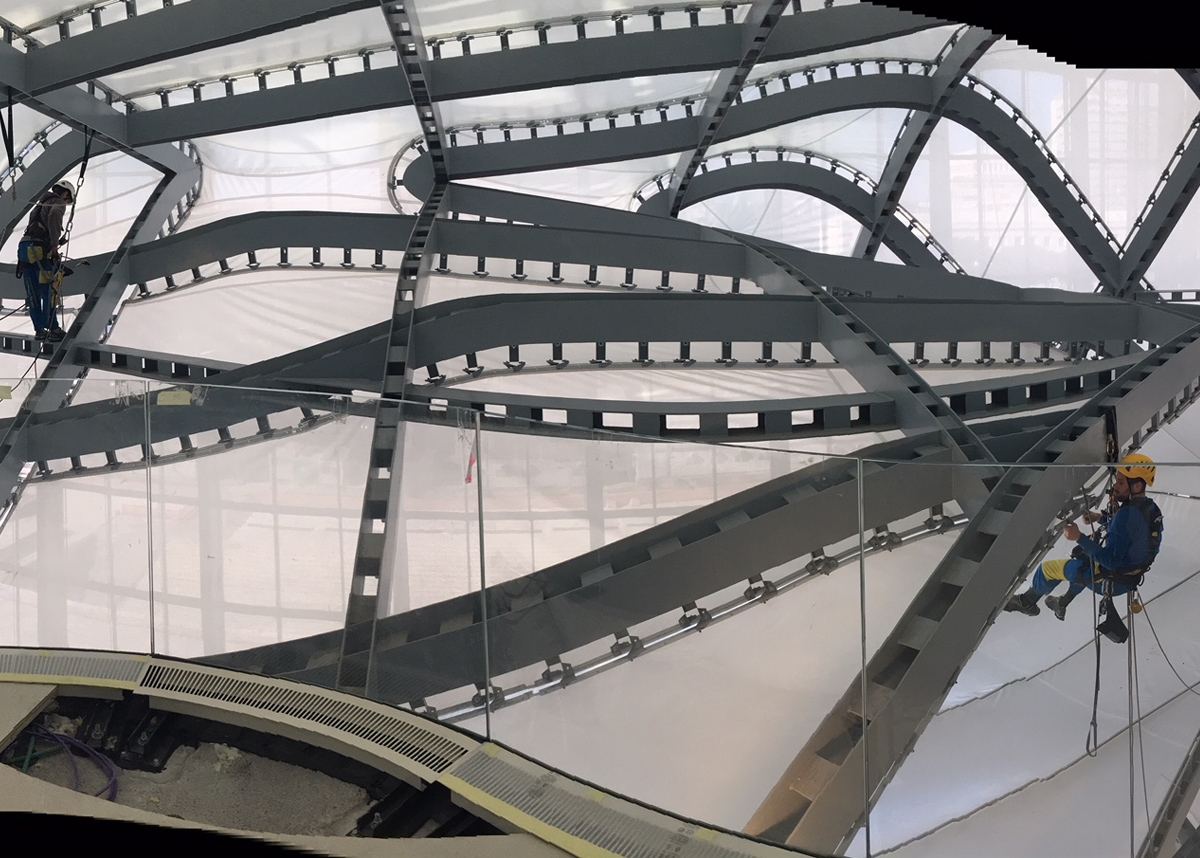 The Rome Convention Center narrated by those who have built it