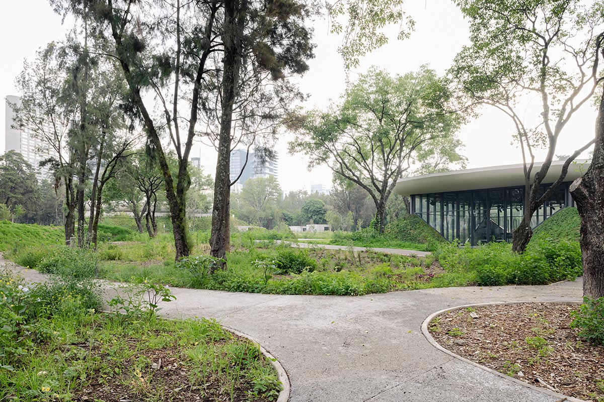 Architecture and landscape are intertwined at Scenic Garden by Michan Architecture and Parabase