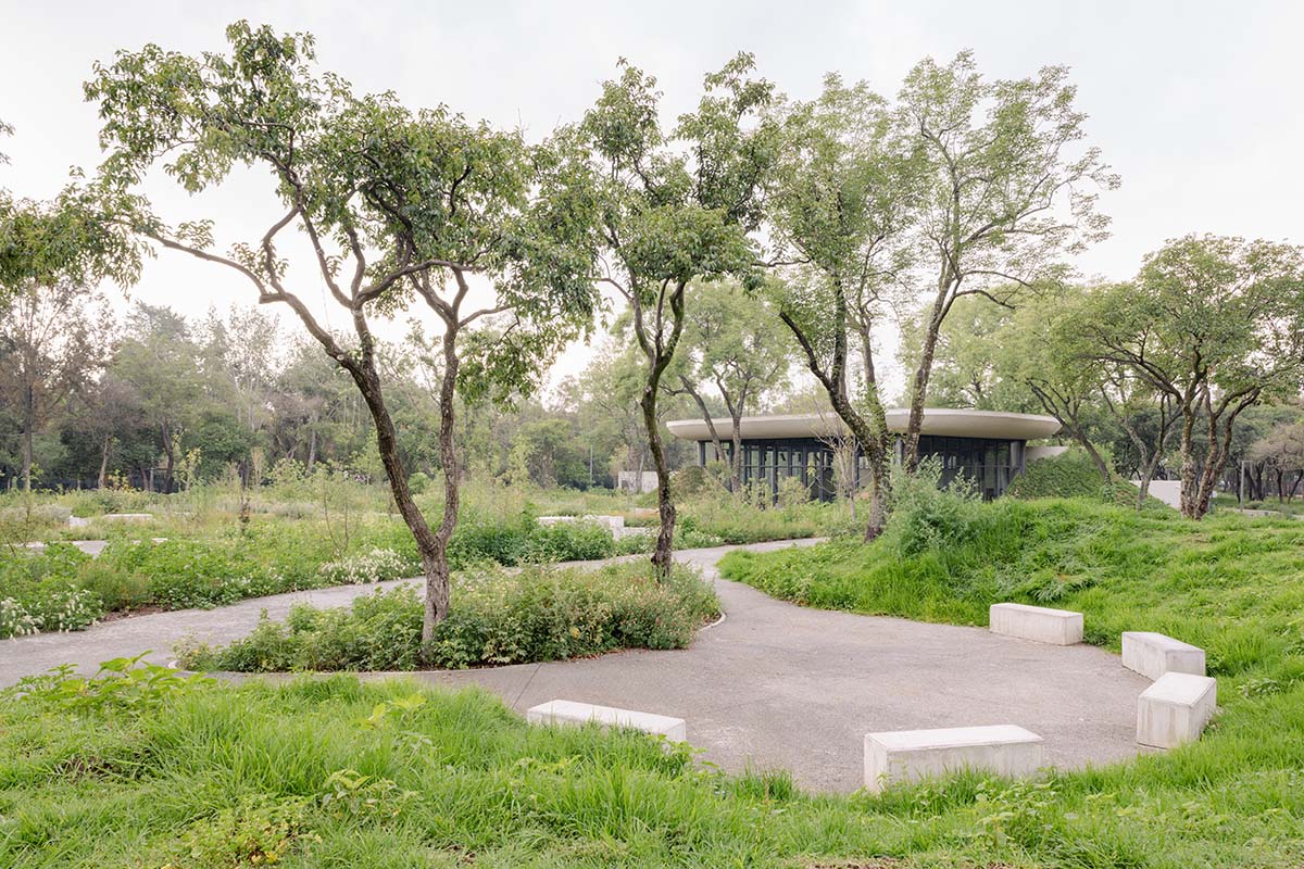 Architecture and landscape are intertwined at Scenic Garden by Michan Architecture and Parabase