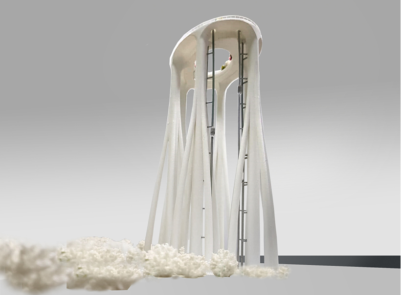 XTU architects releases its mangrove-like design for Singapore's Memorial competition