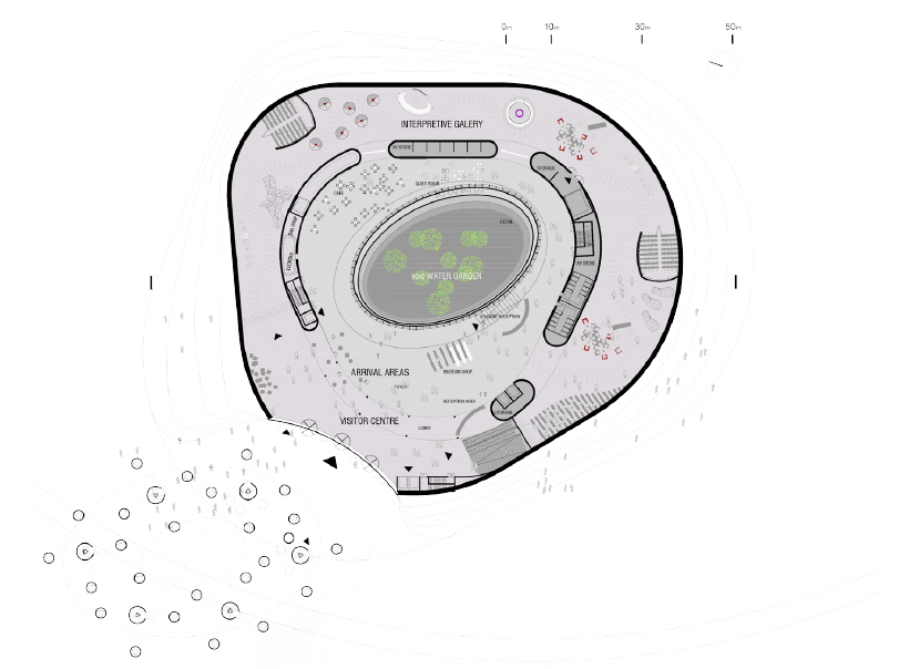 XTU architects releases its mangrove-like design for Singapore's Memorial competition