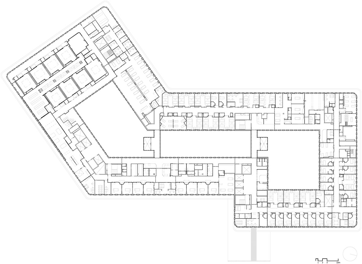 Mecanoo completed Zaans Medical Centre in Netherlands