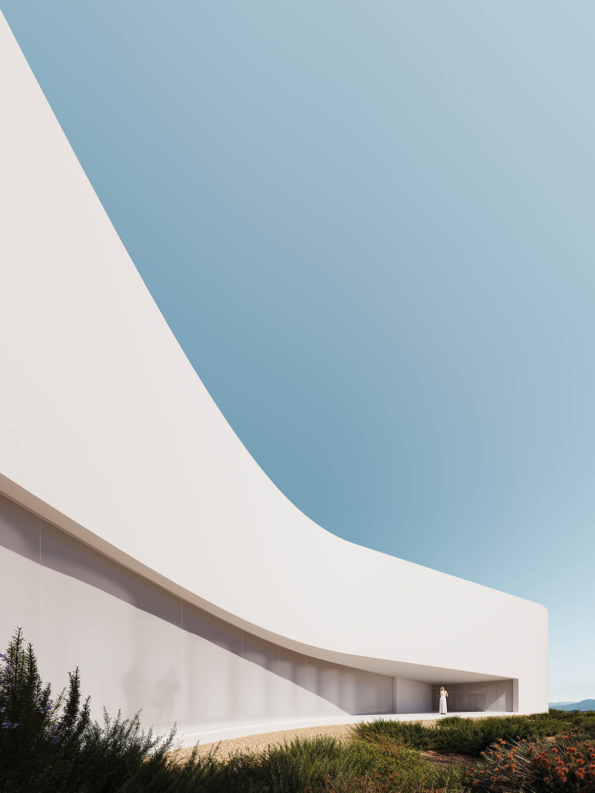 Fran Silvestre Arquitectos designs a winery with curvacious form adressing winemaking process