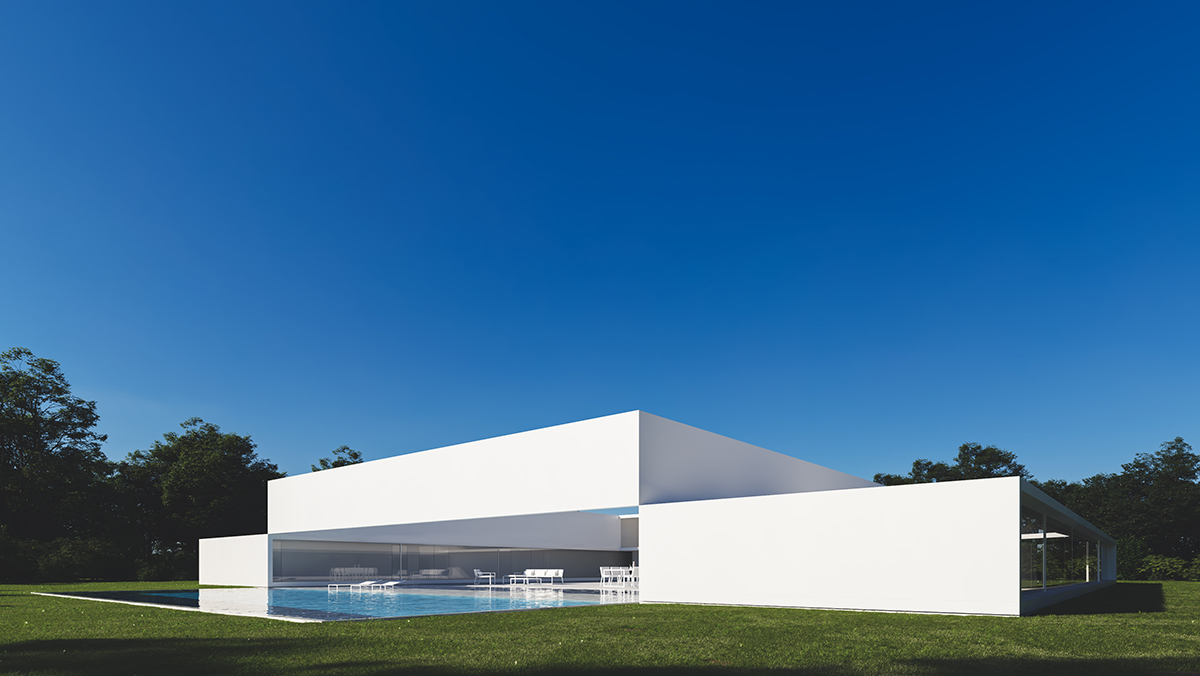 Fran Silvestre Arquitectos releases images for Compluvium House in Madrid