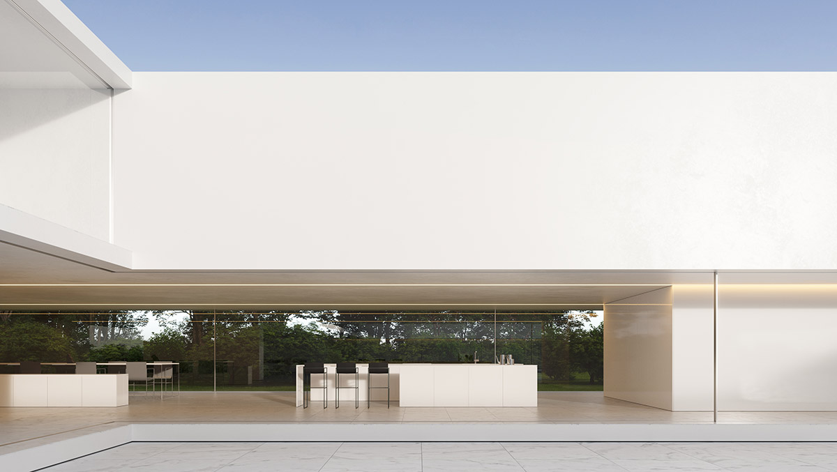 Fran Silvestre Arquitectos releases images for Compluvium House in Madrid