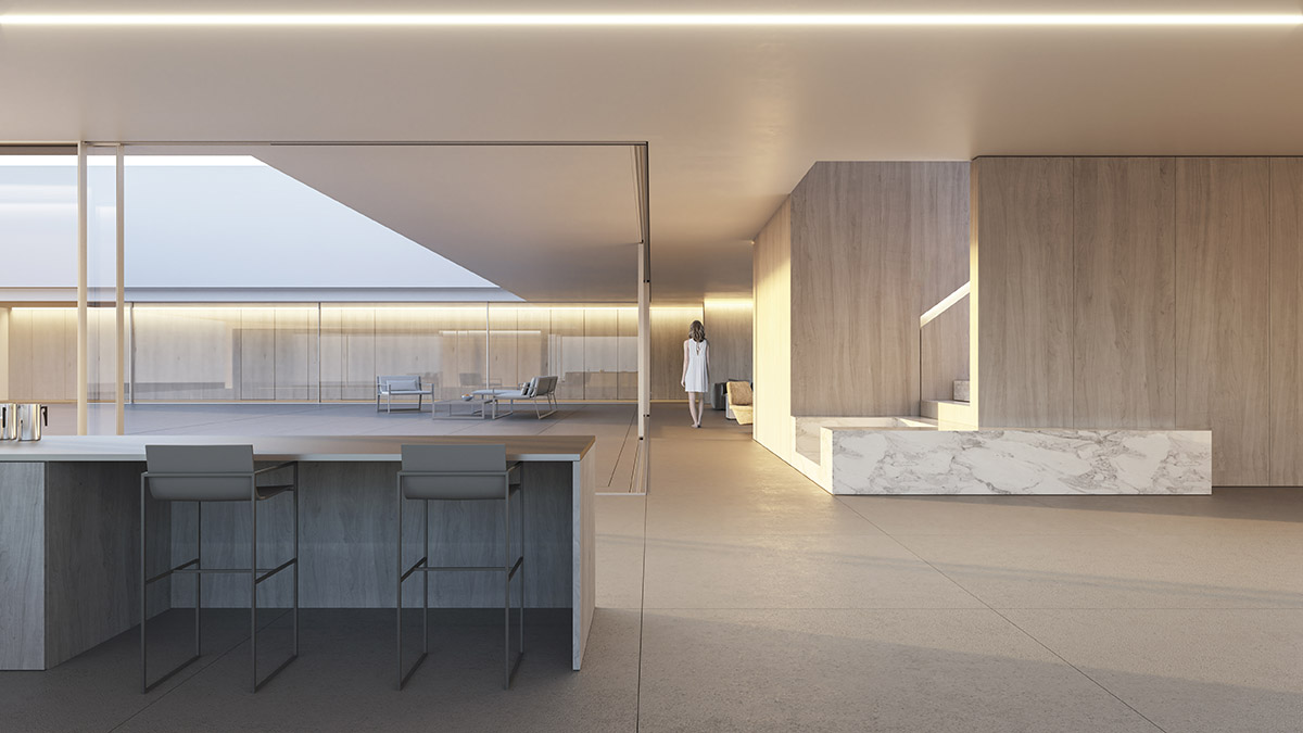Fran Silvestre Arquitectos releases images for Compluvium House in Madrid