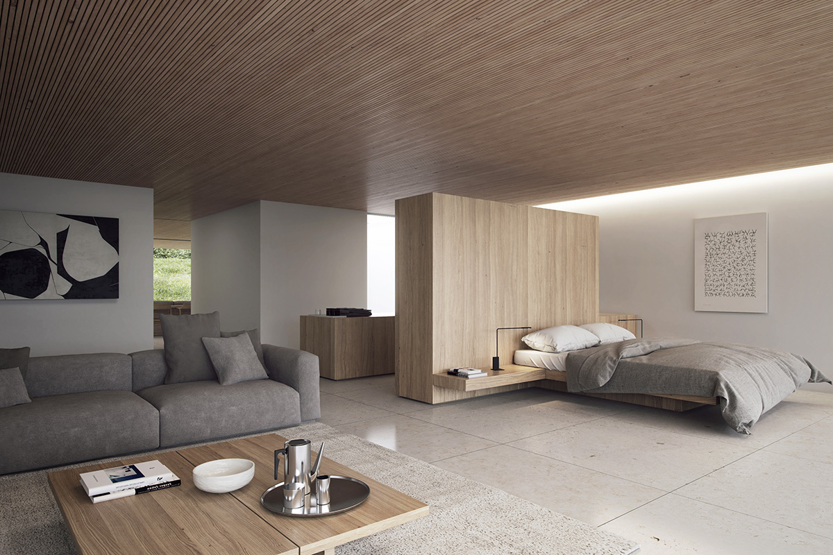Fran Silvestre designs residence with large cantilevered roof stop the intense sun of Cádiz